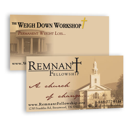 Standard Evangelism Business Cards