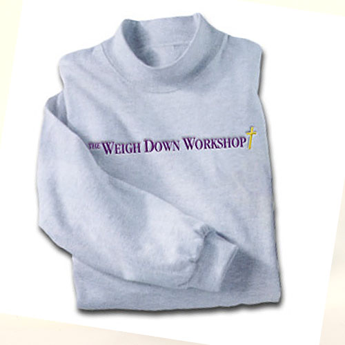 WDW Sweatshirt - grey with purple