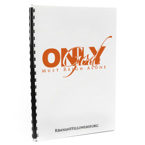 Zion Youth: Only God Must Reign Alone Workbook
