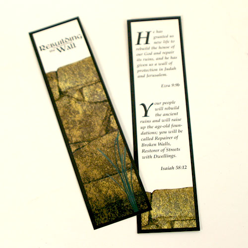 Bookmark-Rebuilding the Wall
