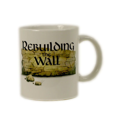 Ceramic mug-Rebuilding the Wall