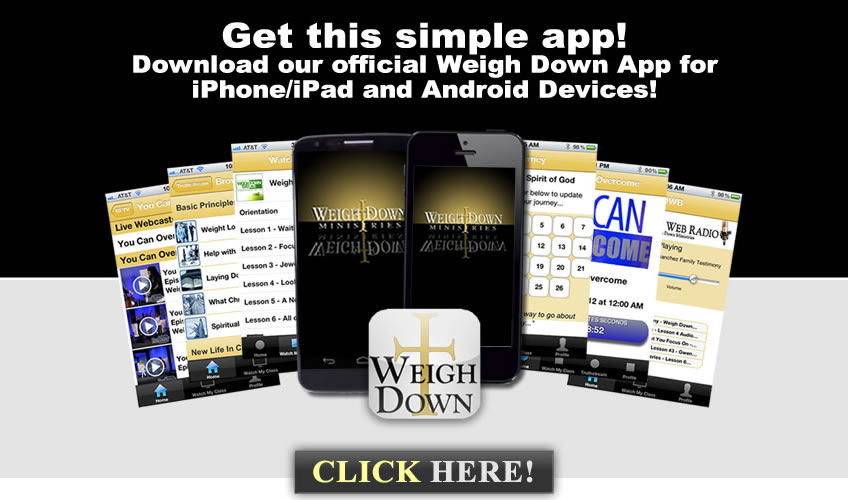 Download the Weigh Down App!